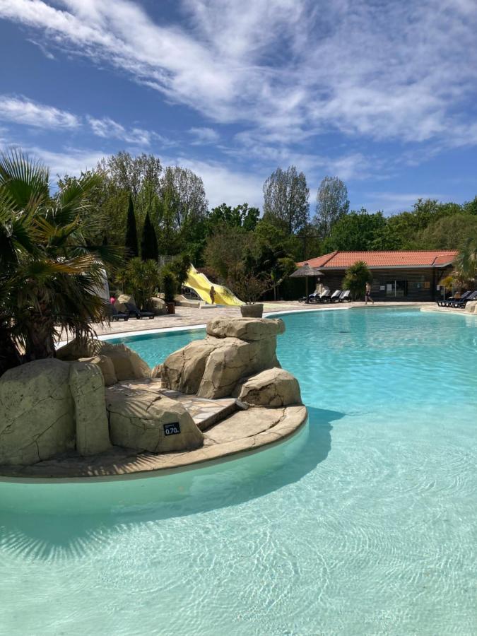 Camping 5* - Biscarosse Lac - Mobilhome 2 Chambres - 4 Personnes Biscarrosse Eksteriør billede
